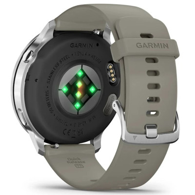 Смарт-годинник Garmin Venu 4 45mm Silver with Siliver Gray Silicone (010-03014-41) Смарт-годинник Garmin Venu 4 45mm Silver with Siliver Gray Silicone (010-03014-41)