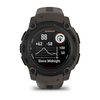 Смарт-годинник Garmin Instinct Crossover AMOLED Tactical Black with Black Silicone (010-03398-42) Смарт-годинник Garmin Instinct Crossover AMOLED Tactical Black with Black Silicone (010-03398-42)