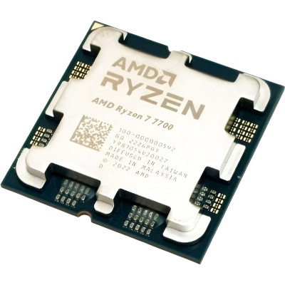 Процесор AMD Ryzen 7 7700 (3.8GHz 32MB 65W AM5) Tray (100-000000592)
