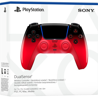 Геймпад бездротовий Sony PlayStation 5 DualSense Techno Red (1000048516)