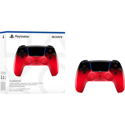 Геймпад бездротовий Sony PlayStation 5 DualSense Techno Red (1000048516) Геймпад бездротовий Sony PlayStation 5 DualSense Techno Red (1000048516)