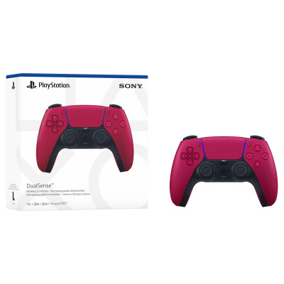 Геймпад бездротовий Sony PlayStation 5 DualSense Cosmic Red (1000050249)