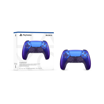 Геймпад бездротовий Sony PlayStation 5 DualSense Chrome Indigo (1000050597)