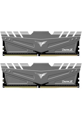 Модуль пам`ятi DDR4 2x8GB/3200 Team T-Force Dark Z Gray (TDZGD416G3200HC16CDC01)