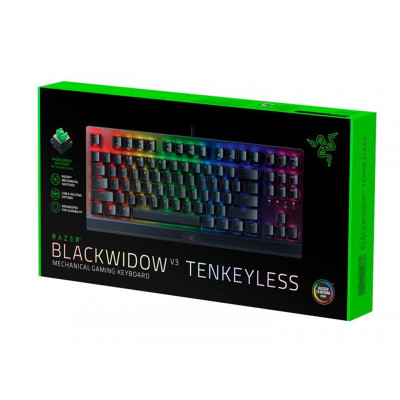 Клавіатура Razer BlackWidow V3 TKL Yellow Switch ENG (RZ03-03491800-R3M1) Black USB