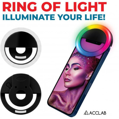 Кільцева USB LED-лампа ACCLAB AL-LR012 (1283126510038)