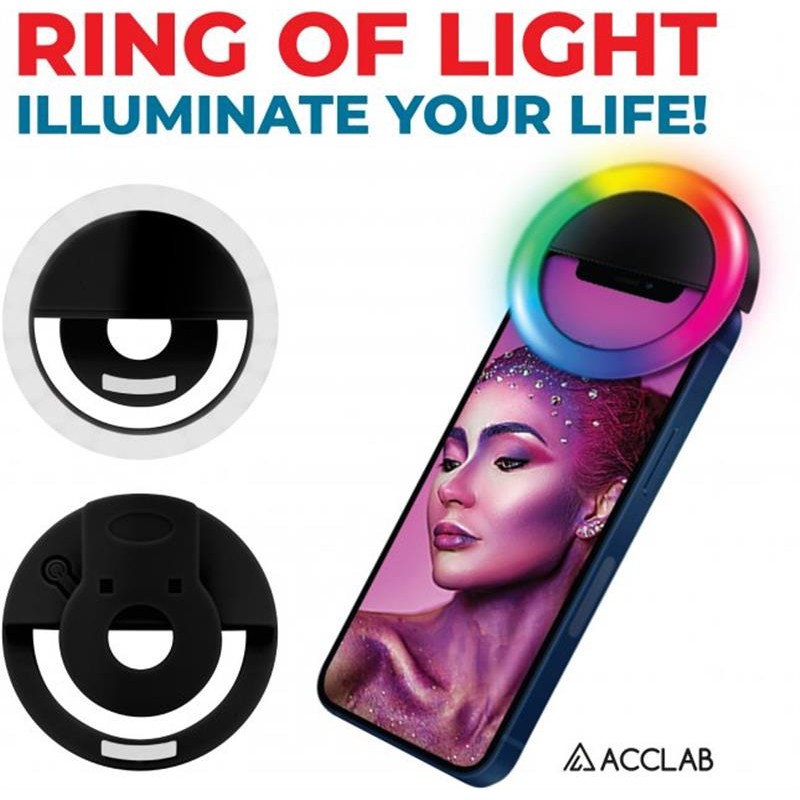 Кольцевая USB LED-лампа ACCLAB AL-LR012 (1283126510038)