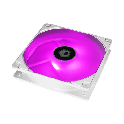 Вентилятор ID-Cooling XF-12025-RGB-TRIO-SNOW, 120x120x25мм, 4-pin PWM, білий