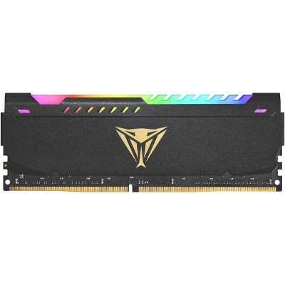 Модуль пам`яті DDR4 16GB/3200 Patriot Viper Steel RGB Black (PVSR416G320C8)