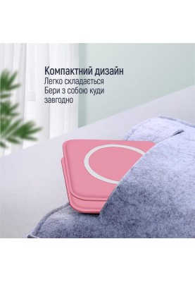 Бездротовий зарядний пристрій ColorWay MagSafe Duo Charger 15W for iPhone Pink (CW-CHW32Q-P)