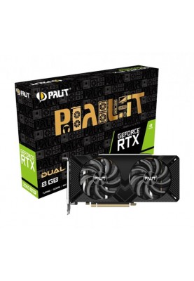 Відеокарта GF RTX 2060 Super 8GB GDDR6 Dual Palit (NE6206S018P2-1160A-1)