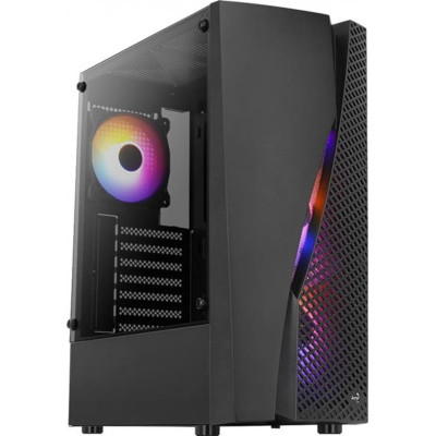 Корпус AeroCool Wave (Wave-G-BK-v2) Black без БЖ