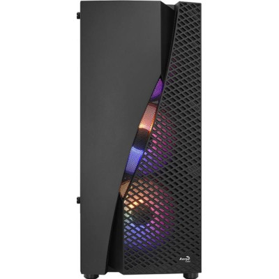 Корпус AeroCool Wave (Wave-G-BK-v2) Black без БЖ