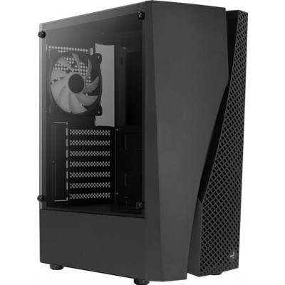 Корпус AeroCool Wave (Wave-G-BK-v2) Black без БЖ