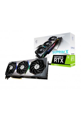 Видеокарта GF RTX 3080 Ti 12GB GDDR6X Suprim X MSI (GeForce RTX 3080 Ti Suprim X 12G)