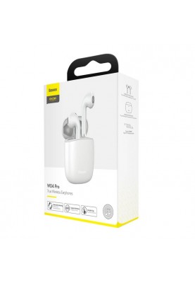 Bluetooth-гарнітура Baseus Encok TWS W04 White (NGW04-02)