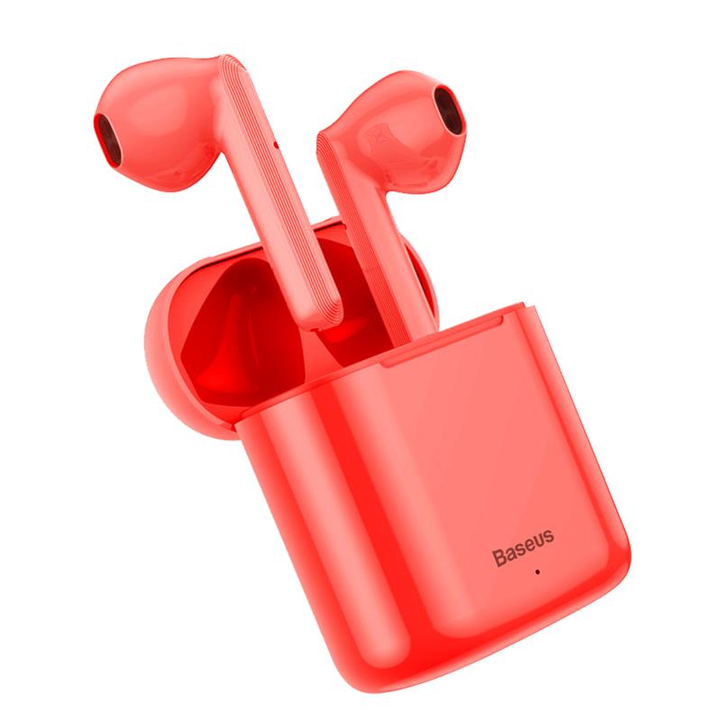 Bluetooth-гарнитура Baseus Encok TWS W09 Red (NGW09-09)