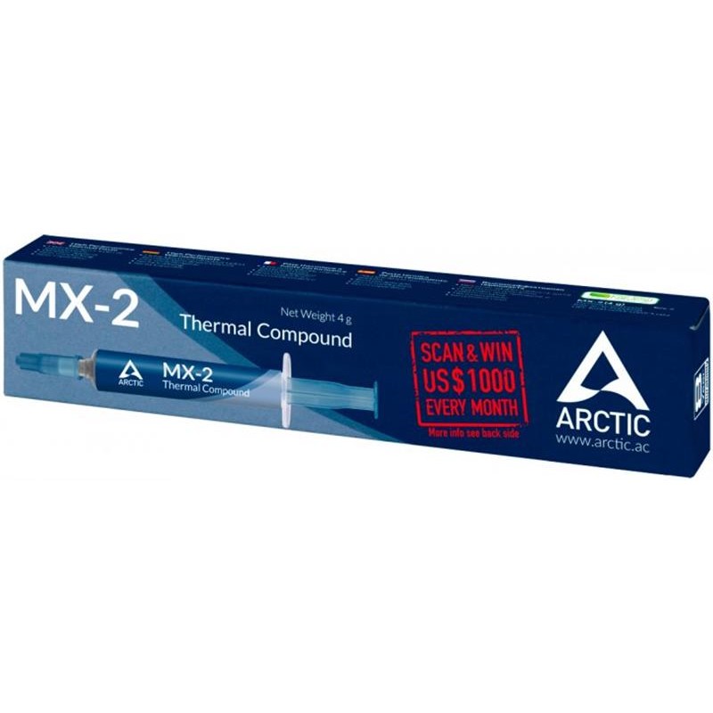 Термопаста Arctic MX-2 (ACTCP00005B) 4 г