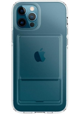 Чохол-накладка Spigen Crystal Slot для Apple iPhone 12/12 Pro Crystal Clear (ACS02576)