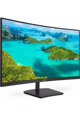 Монiтор Philips 23.6" 241E1SC/00 VA Black Curved