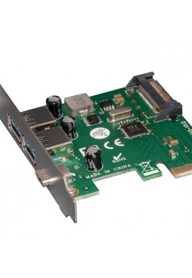 Контролер Frime NEC720202 (ECF-PCIEtoUSB007.LP) PCI-E-2xUSB3.0+USB3.0 Type-C