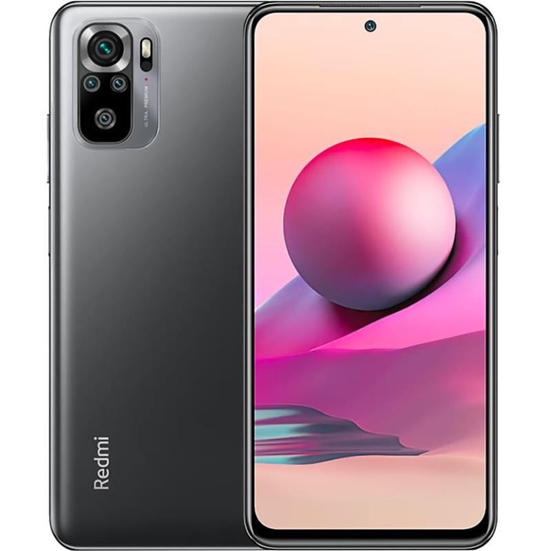 Смартфон Xiaomi Redmi Note 10S 6/128GB Dual Sim Onyx Gray (MZB08Y2EU)