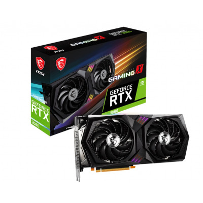 Відеокарта GF RTX 3060 12GB GDDR6 Gaming X MSI (GeForce RTX 3060 GAMING X 12G)