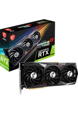 Відеокарта GF RTX 3070 Ti 8GB GDDR6X Gaming X Trio MSI (GeForce RTX 3070 Ti GAMING X TRIO 8G)