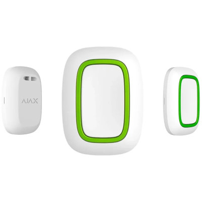 Кнопка тривоги Ajax Button White (10315.26.WH1/38095.26.WH1)
