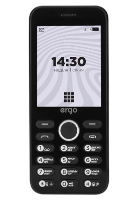 Мобiльний телефон Ergo B281 Dual Sim Black