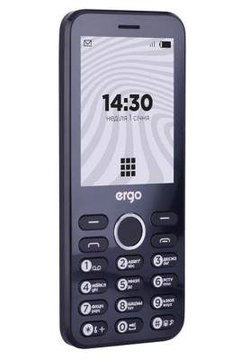 Мобiльний телефон Ergo B281 Dual Sim Black