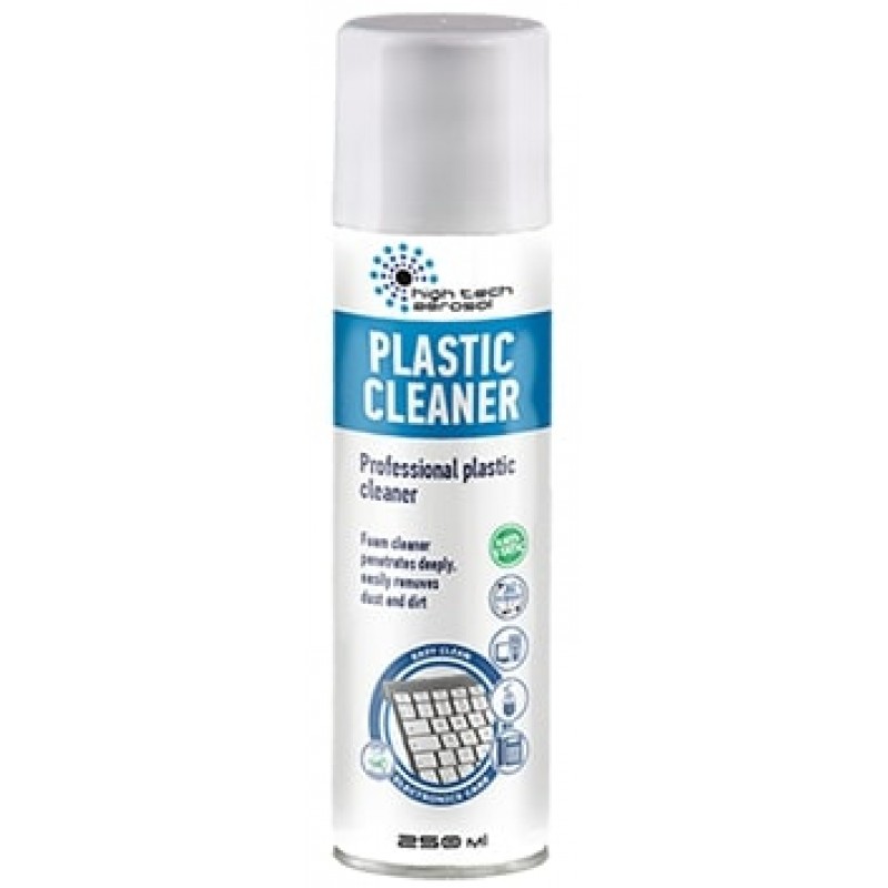 Спрей High Tech Aerosol Plastic Cleaner 250мл (6011) (4820159542208)