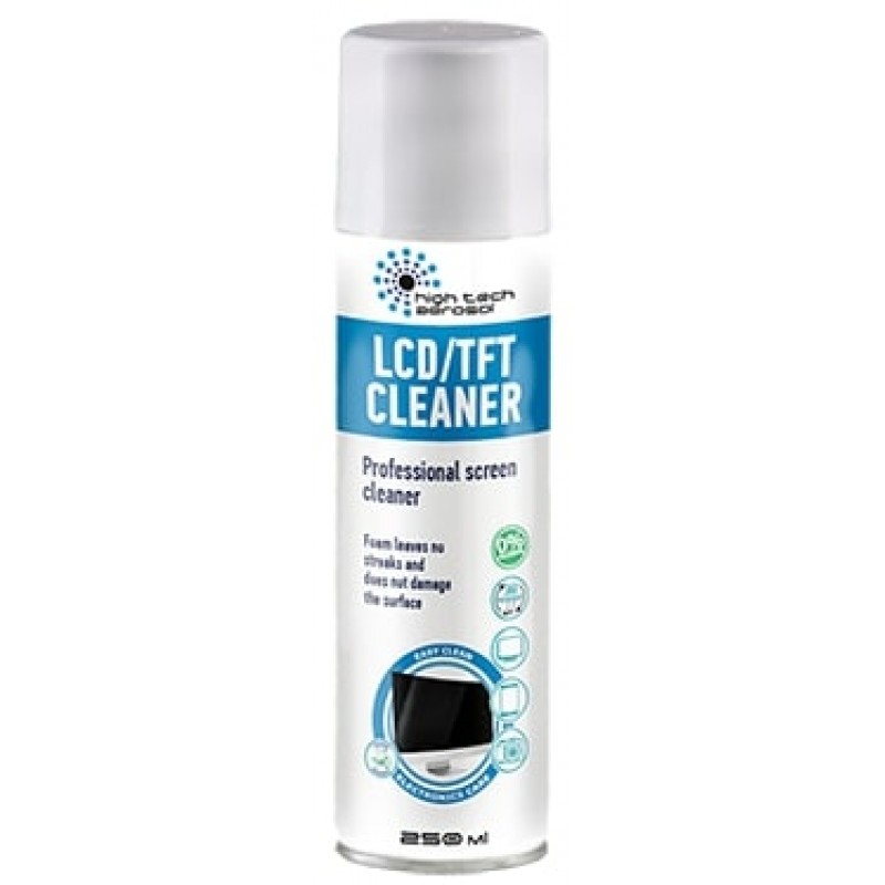 Спрей High Tech Aerosol LСD/TFT Cleaner 250мл (6021) (4820159542215)