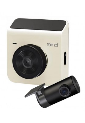 Відеореєстратор 70mai Dash Cam A400+Rear Cam RC09 Set (A400-1) White
