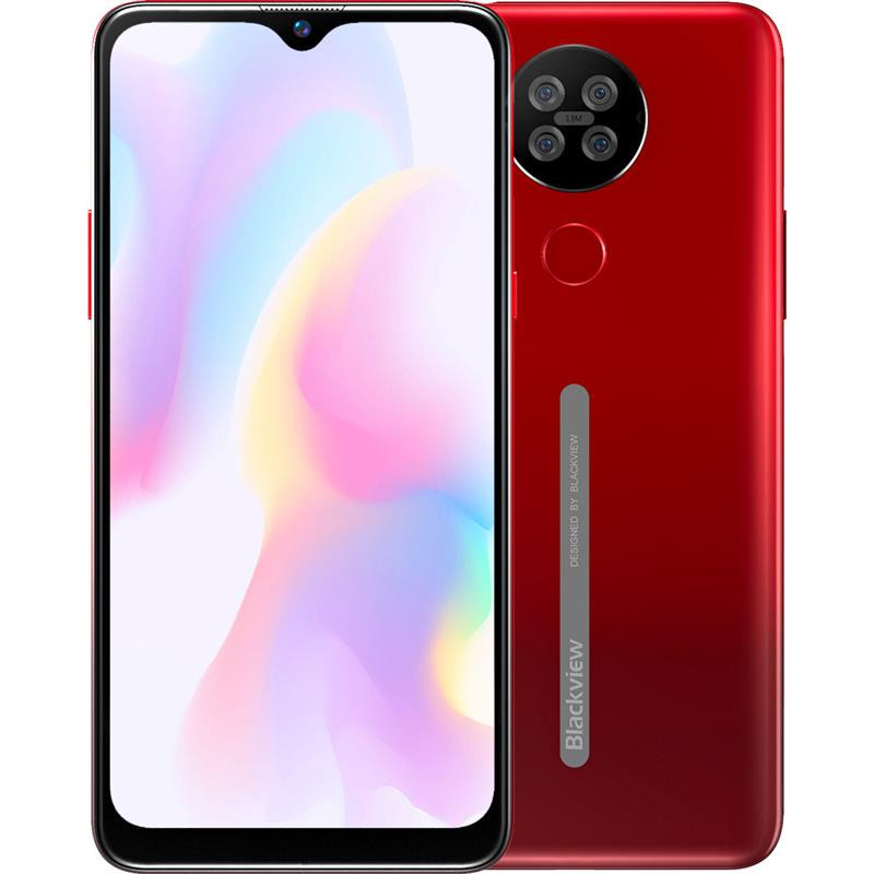 Смартфон Blackview A80S 4/64GB Dual Sim Red EU_
