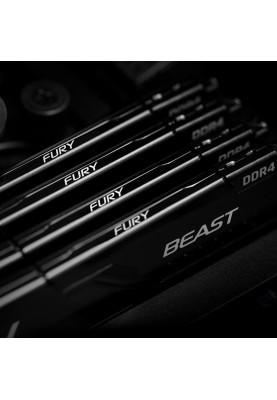 Модуль пам`ятi DDR4 4x32GB/3200 Kingston Fury Beast Black (KF432C16BBK4/128)