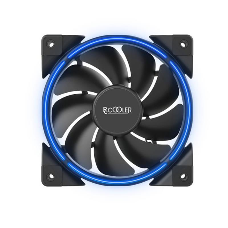 Кулер процессорный PCCooler GI-X3B V2 Blue, Intel: 2066/2011/1150/1151/1155/1156/1366/775, AMD: AM2/AM2+/AM3/AM3+/AM4/FM1/FM2/FM2+, 148х124.5х84 мм, 4-pin