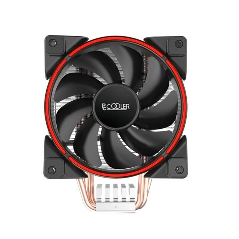 Кулер процессорный PCCooler GI-X3R V2 Red, Intel: 2066/2011/1150/1151/1155/1156/1366/775, AMD: AM2/AM2+/AM3/AM3+/AM4/FM1/FM2/FM2+, 148х124.5х84 мм, 4-pin