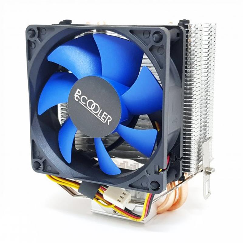 Кулер процессорный PCCooler S83 V2, Intel: 1200/1150/1151/1155/1156/775, AMD: AM2/AM2+/AM3/AM3+/AM4/FM1/FM2/FM2+, 117х112х78 мм, 3-pin