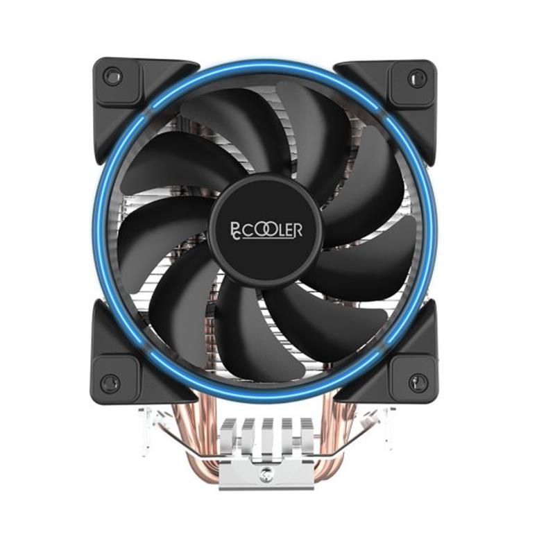 Кулер процессорный PCCooler GI-X3B Blue, Intel: 1150/1151/1155/1156/775, AMD: AM2/AM2+/AM3/AM3+/AM4/FM1/FM2/FM2+, 148х124.5х84 мм, 4-pin