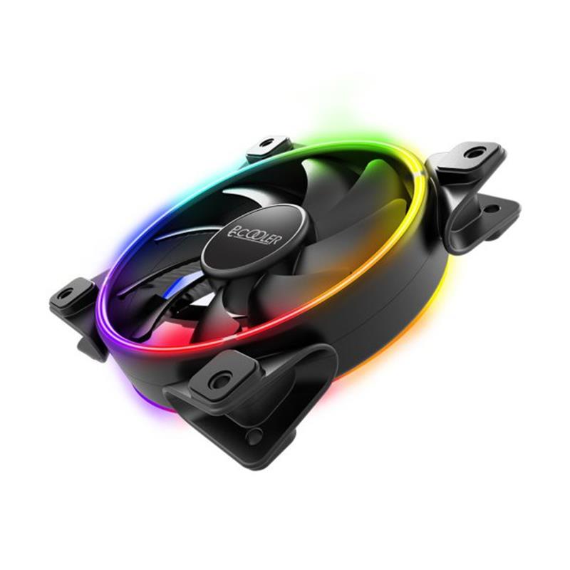 Вентилятор PCCooler Corona RGB; 120х120х25 мм, 4-pin