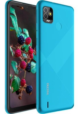 Смартфон Tecno Pop 5 (BD2p) 2/32GB Dual Sim Ice Blue (4895180768354)