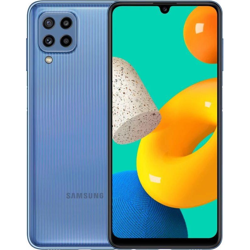 Смартфон Samsung Galaxy M32 SM-M325 Dual Sim Light Blue (SM-M325FLBGSEK)