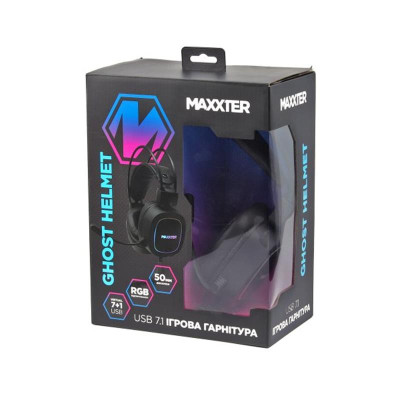 Гарнітура Maxxter Ghost Helmet