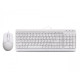 Комплект (клавіатура, миша) A4Tech F1512 White