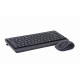 Комплект (клавіатура, миша) бездротовий A4Tech FG1112 Black