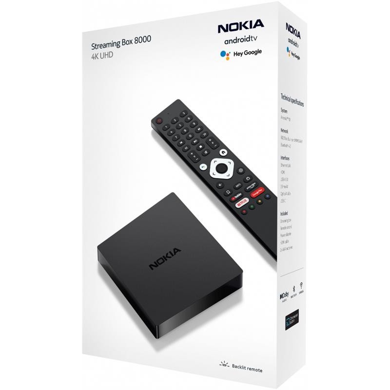 HD медіаплеєр Nokia Streaming Box 8000 (8000FTA)