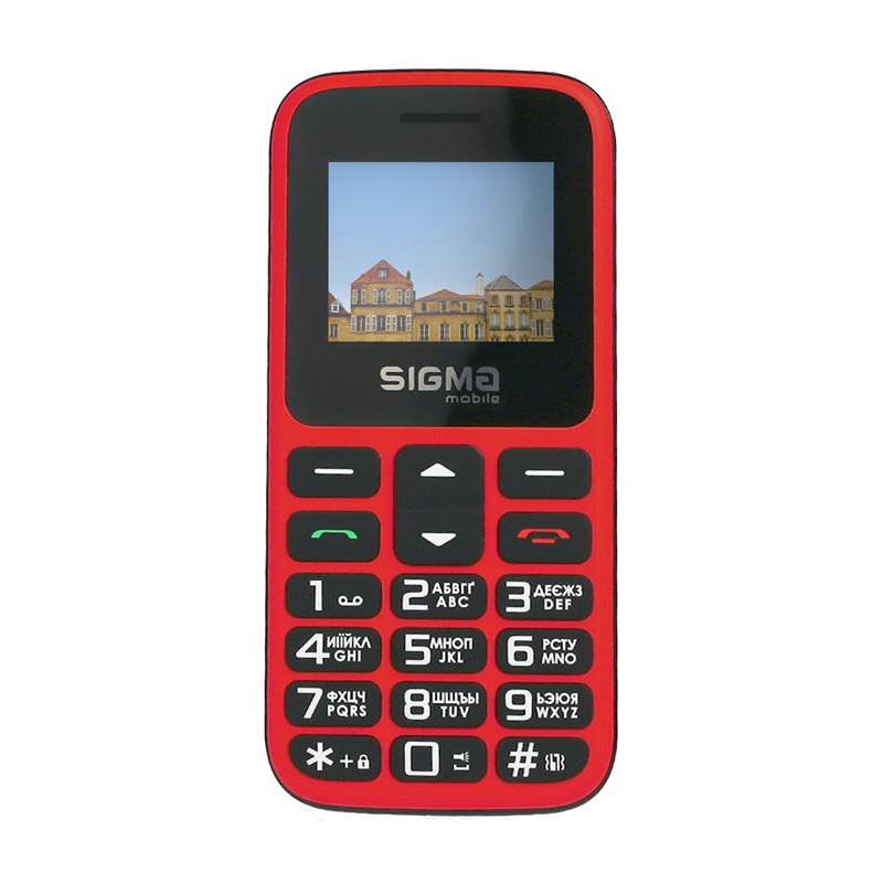 Мобільний телефон Sigma mobile Comfort 50 Hit 2020 Dual Sim Red (4827798120958)