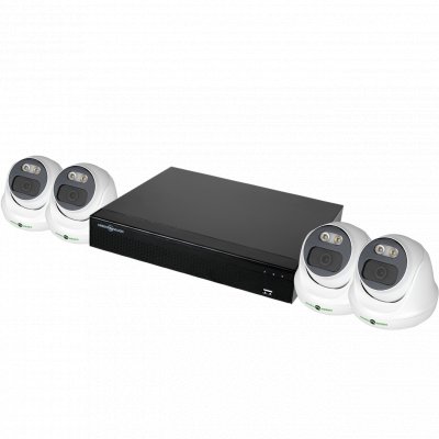 Комплект відеоспостереження GreenVision GV-K-E35/04 5MP (LP14292)