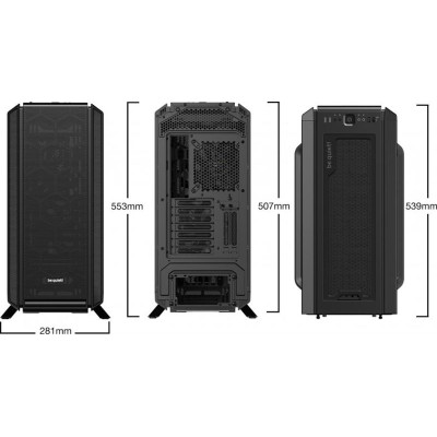 Корпус be quiet! Silent Base 802 Black (BG039) без БЖ